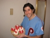 Lee eats Phillies cupcakes! (2008 WS Game 2)