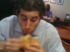Lee eats a Turducken sandwich (Jake\'s, Philly)