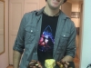 Lee eats more warm dates w prosciutto & cheese in 2011