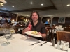 Lee eats key lime pie w fams at Heilman's (Clearwater Beach, FL)