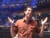 Lee shrugs in the 4th row at Black Keys/Pearl Jam at MSG!
