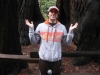 Lee shrugs at Muir Woods some more.