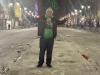 Lee Shrugs on Broad Street after NFC Championship Celebrations